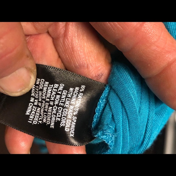 💜3/$15 SALE💜MOSSIMO AQUA BLUE MAXI - Picture 5 of 12